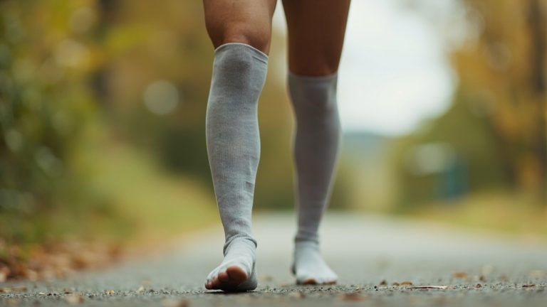 manchons de compression: confort quotidien, jambes légères